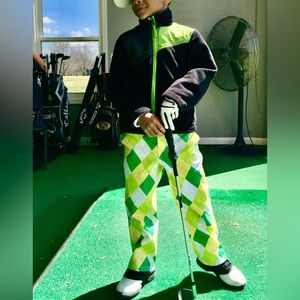 Kids Loudmouth Golf Pants size 6